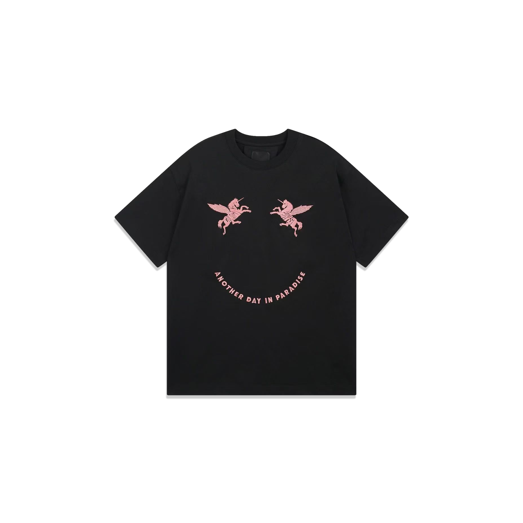 GIVENCHY CREW NECK UNICORN SHORT-SLEEVE T-SHIRT BM71MG3YQ7